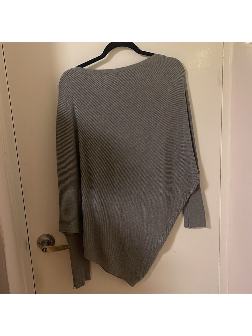 FINAL PIECES!!!! Asymmetrical Open Shoulder Dolman Pullover - Picture 10 of 11